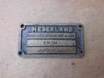 + Nederlands Geschut 7,6cm Type Plaatje Voor 1940 KM Marine, Verzamelen, Militaria | Tweede Wereldoorlog, Ophalen of Verzenden