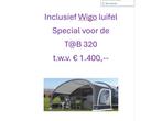 T@B 320RS 320 RS Nieuw -2025- incl. luifel, Overige typen, Rondzit, Tot en met 2, Bedrijf