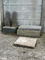 Partij stenen, Tuin en Terras, Bielzen en Borders, Ophalen, Zo goed als nieuw, Beton, Minder dan 100 cm