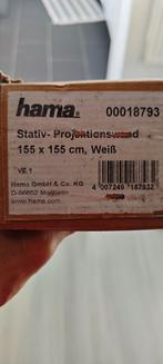 Statief Projectiescherm - Wit, Metaal, PVC, Ophalen, Handmatig, Nieuw