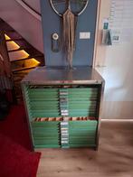Vintage zetkast/letterbak/drukkerijkast of hobbykast, Huis en Inrichting, Ophalen, Gebruikt, 5 laden of meer, 100 tot 150 cm