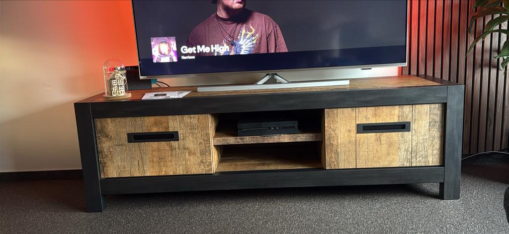 Tv meubel - zo goed als nieuw!, Ophalen, 150 tot 200 cm, Zo goed als nieuw, Minder dan 100 cm