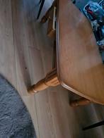 Eiken krasvrije Patine Salontafel, Ophalen, 100 tot 150 cm, 50 tot 100 cm, Zo goed als nieuw