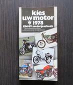 Kies uw motor 1978 - KNMV, Boeken, Motoren, Gelezen, Algemeen, Verzenden