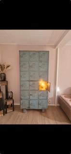 Lockerkast India blauw groen kast huis inrichting, Huis en Inrichting, Ophalen, Zo goed als nieuw