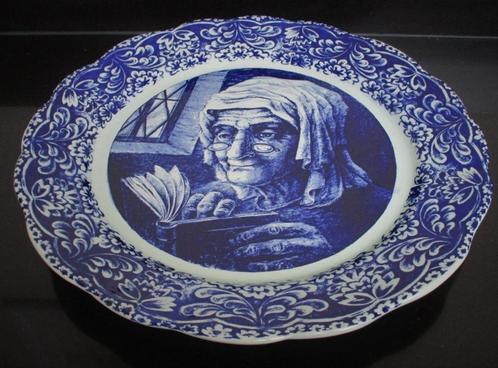 delfts wandborden Boch, Gubbels en de 4 jaargetijden, Antiek en Kunst, Curiosa en Brocante, Ophalen of Verzenden