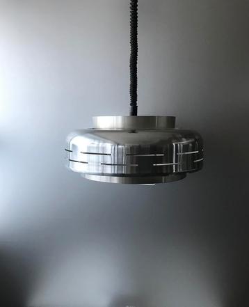 Massive pendant 70s lamp vintage silence of the lamps beschikbaar voor biedingen