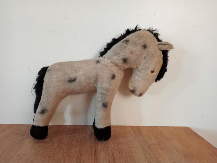 Vintage Knuffel Paard, Antiek en Kunst, Antiek | Speelgoed, Ophalen of Verzenden