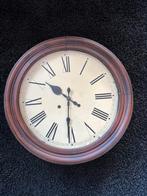 Antieke Engelse schoolklok, Antiek en Kunst, Antiek | Klokken, Ophalen of Verzenden