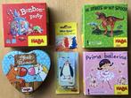 HABA: Bonbonparty, Dino’s, Paardenmemo, Ballerina & Pinguïn, Een of twee spelers, Ophalen of Verzenden, Zo goed als nieuw, Haba