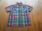 Vrolijk gekleurd overhemd blouse maat 116 - 122 (Q31), Kinderen en Baby's, Kinderkleding | Maat 116, Jongen, Ophalen of Verzenden