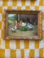 Klassiek Schilderij S. Bowe, Frog Bros Lijst, Weston-super-M, Ophalen of Verzenden