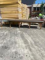Oude houten werkbank, Ophalen, Gebruikt, 170 cm of meer