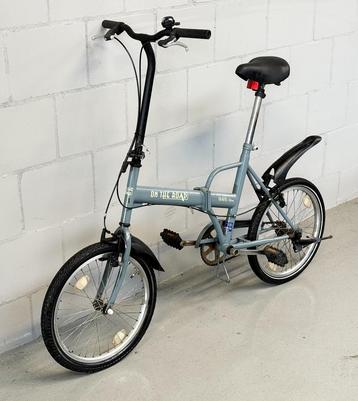 On The Road Vouwfiets Folding Bike  20 inch Blauw beschikbaar voor biedingen