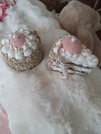 Schelpentaartjes past bij riviera maison, Huis en Inrichting, Woonaccessoires | Overige, Ophalen of Verzenden
