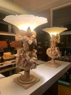 2 x Italiaanse keramische vaas lampen - large( setprijs ), Huis en Inrichting, Lampen | Tafellampen, Ophalen of Verzenden, Zo goed als nieuw