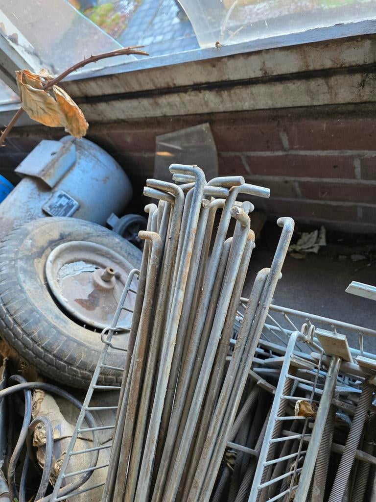 Muurplaatankers - Diverse afmetingen, Gebruikt, Staal, Minder dan 100 cm, Ophalen of Verzenden