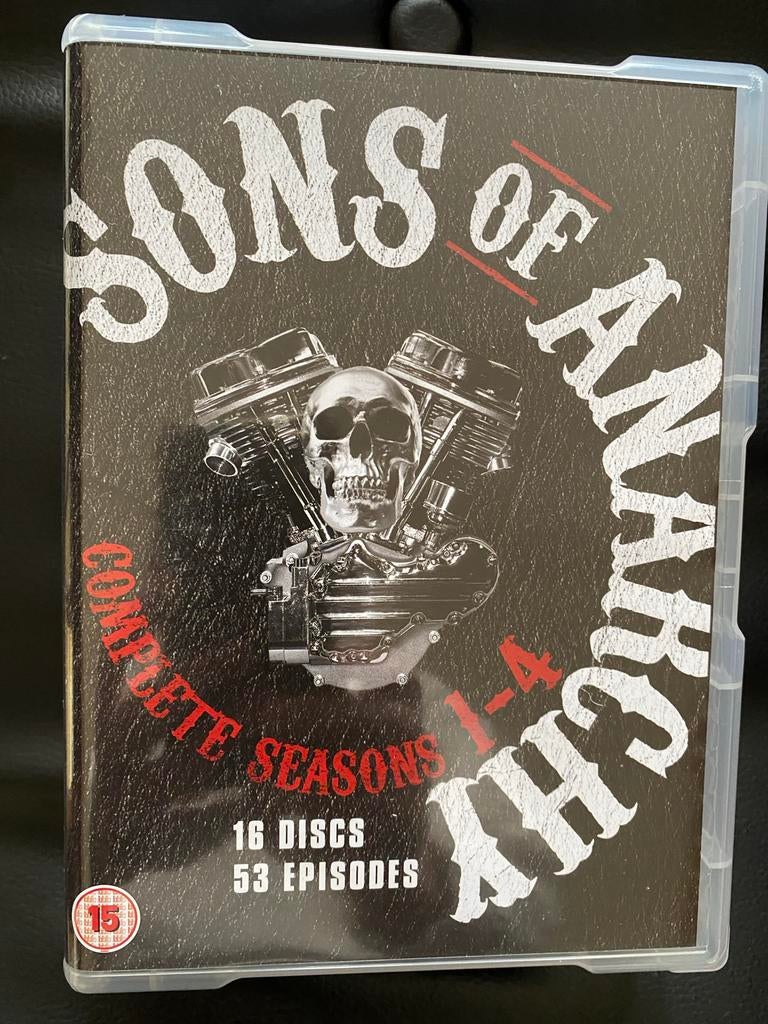 Sons of anarchy seizoen 1 t/m 4 Dvd, Ophalen of Verzenden, Zo goed als nieuw