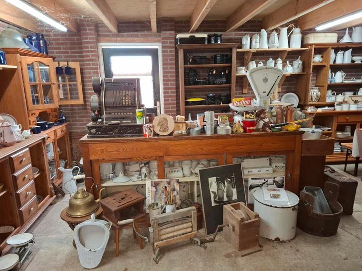 Grote partijen emaille te koop, Antiek en Kunst, Antiek | Emaille, Ophalen