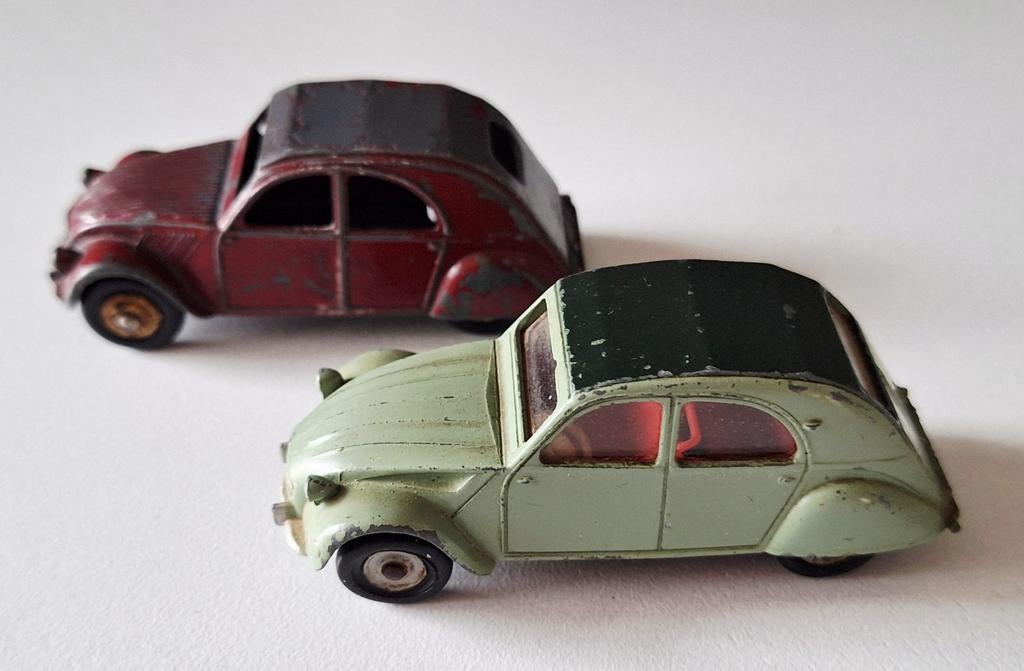 Setje Dinky Toys, Hobby en Vrije tijd, Modelauto's | 1:43, Ophalen of Verzenden, Gebruikt, Auto, Dinky Toys