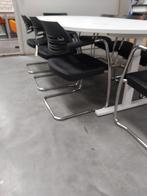 Nieuwe ovale tafel, Huis en Inrichting, Tafels | Eettafels, Ophalen, 100 tot 150 cm, Vijf personen of meer, Metaal