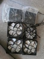 6x computer fans corsair, scythe & noctua mix 1 koop, Ophalen of Verzenden, Zo goed als nieuw, Luchtkoeling