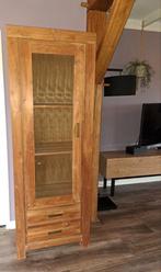 Mooie vitrinekast H 195 x B 70 x D 45, Huis en Inrichting, Kasten | Vitrinekasten, Ophalen, Minder dan 50 cm, Gebruikt, 100 tot 150 cm