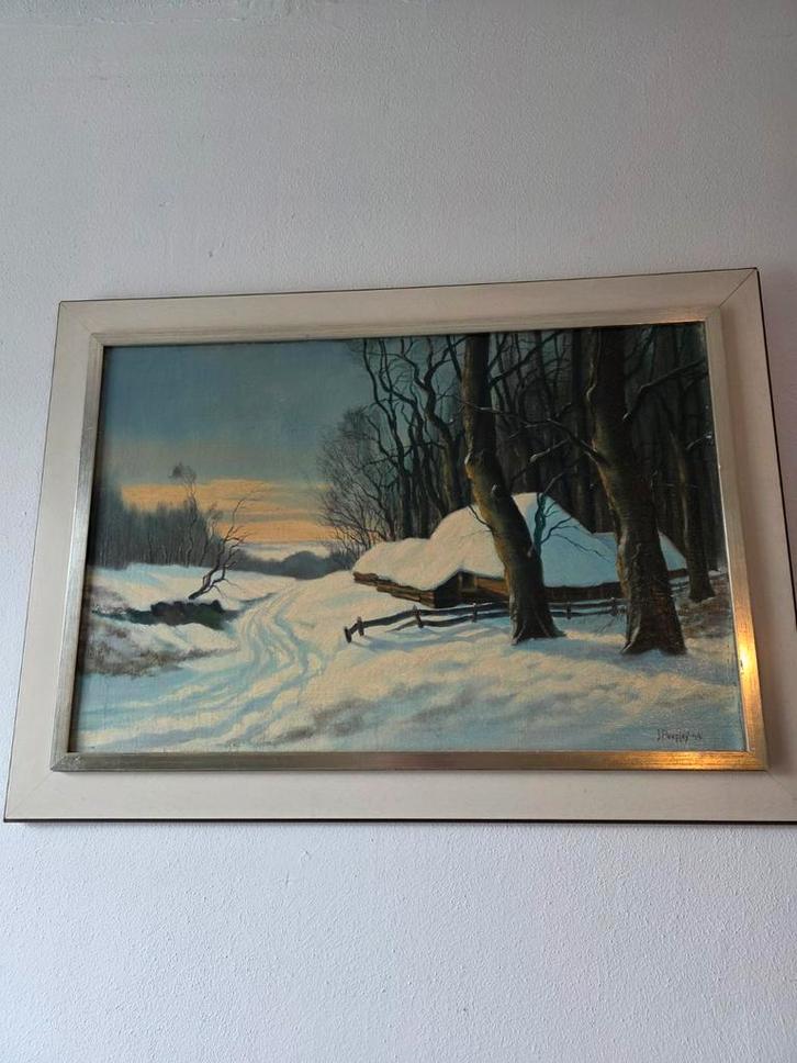 Jan Holtrop, Antiek en Kunst, Kunst | Schilderijen | Klassiek, Ophalen of Verzenden