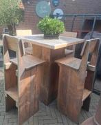 Douglas barset / tuinset, Ophalen, Gebruikt, Hout, 4 zitplaatsen