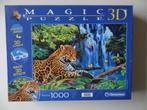 Nieuwe 3D puzzel Clementoni 1000 stukjes Jaguar jungle, Nieuw, 500 t/m 1500 stukjes, Legpuzzel, Ophalen
