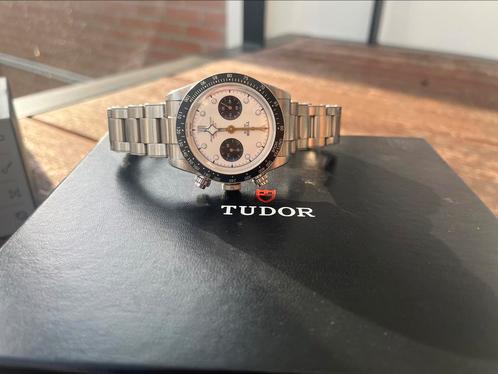 Tudor black bay chrono panda full set 2021 NL geleverd, Sieraden, Tassen en Uiterlijk, Horloges | Heren, Zo goed als nieuw, Polshorloge