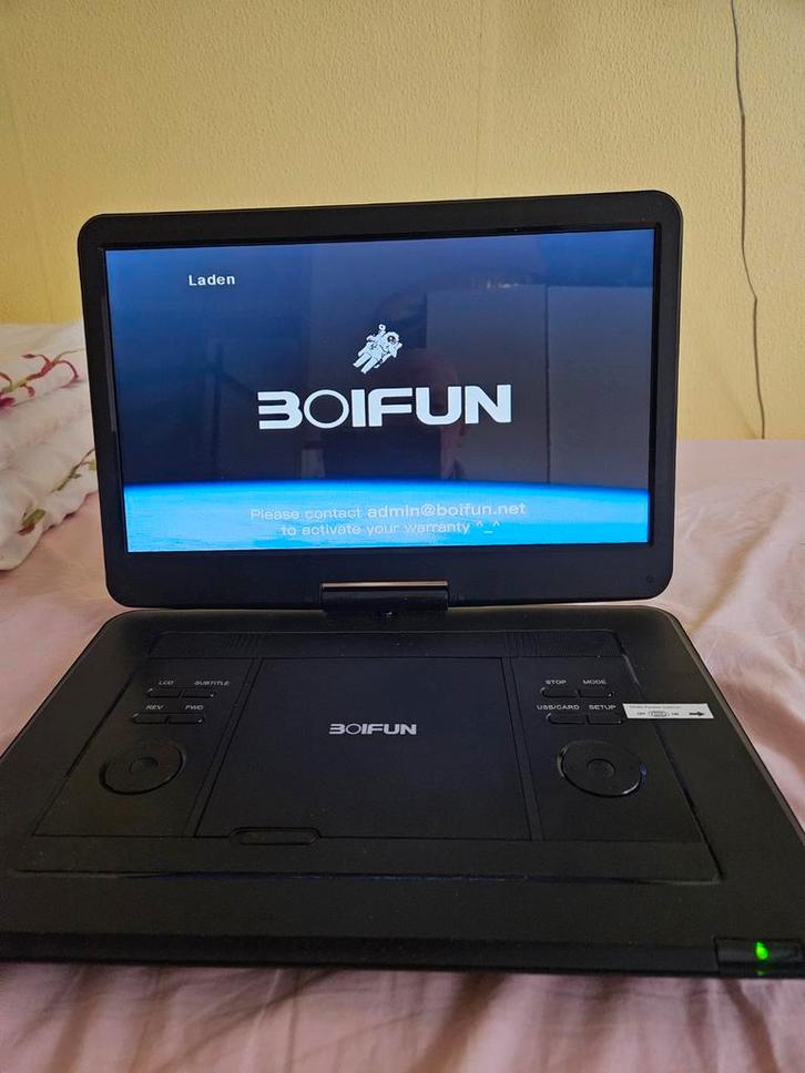 Portable DVD speler met beeldscherm 15", Audio, Tv en Foto, Dvd-spelers, Nieuw, Dvd-speler, Overige merken, Draagbaar, Ophalen of Verzenden