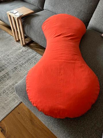 Rood chill kussen beschikbaar voor biedingen