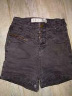 Korte Spijkerbroek, Ophalen of Verzenden, Nieuw, Zwart, W27 (confectie 34) of kleiner