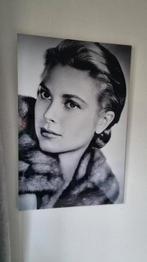Plexiglas schilderij/foto filmster Grace Kelly zwart/wit, Ophalen
