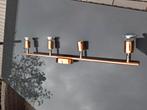 Bronze plafondlamp, Huis en Inrichting, Ophalen of Verzenden, Gebruikt, 75 cm of meer