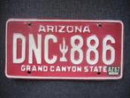 Arizona nummerplaat kentekenplaten nummerplaten nummerborden, Gebruikt, Ophalen of Verzenden