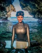 oceaner neopreen badpak swimsuit freediving, Verzenden, Zo goed als nieuw, Zwart, Badpak