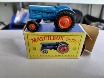 Matchbox 72a Fordson Major tractor box D2 beschikbaar voor biedingen