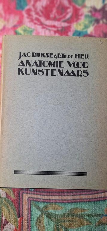 Anatomie voor Kunstenaars - Oud Boek beschikbaar voor biedingen