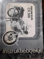 Instructie boekje honda cx 500, Motoren, Handleidingen en Instructieboekjes, Ophalen of Verzenden, Honda