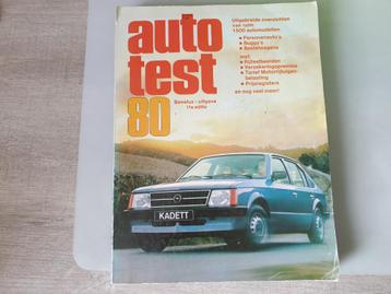 Boek - AutoTest 1980 beschikbaar voor biedingen