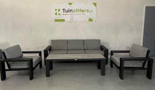 Hartman Titan 4-delige loungeset, Tuin en Terras, Tuinsets en Loungesets, Nieuw, Loungeset, Aluminium, Bank, Ophalen