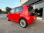 ✅ Volkswagen up! 1.0 5-DRS 2014 Rood Airco, Voorwielaandrijving, Stof, Bedrijf, Handgeschakeld