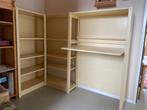 Lundia boekenkast met buroplank, Huis en Inrichting, Kasten | Boekenkasten, Gebruikt, 100 tot 150 cm, Ophalen of Verzenden, 200 cm of meer