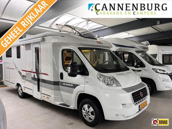 Adria Coral Supreme S 670 SL, Caravans en Kamperen, Campers, tot en met 4, Half-integraal, Adria, Diesel, Handgeschakeld, L-zit