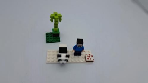 Lego Minecraft set 30672, Steve and Baby Panda, Kinderen en Baby's, Speelgoed | Duplo en Lego, Zo goed als nieuw, Lego, Complete set