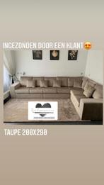 ERIC KUSTER STIJL HOOGPOLIG VLOERKEDEN TAUPE WIT CREME ZWART, Huis en Inrichting, Ophalen of Verzenden, Nieuw, Wit, Rond