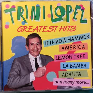 TRINI LOPEZ - GREATEST HITS (CD) beschikbaar voor biedingen