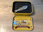 Balvi snackvorkjes vis visgraten in sardine blikje, Ophalen of Verzenden, Gebruikt